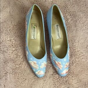 Etienne Aigner Blue Heels Elegant Design